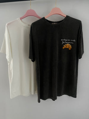 Bild in Slideshow öffnen, T-SHIRT CROISSANTS
